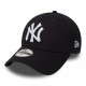 NEW ERA, K 940 mlb league basic neyyan, Navy/wht