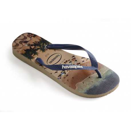 tong havaianas rose gold