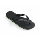 HAVAIANAS, Brasil logo, Black/black