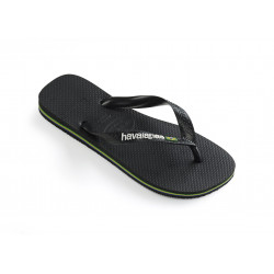 HAVAIANAS, Brasil logo, Black/black