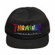 THRASHER, Cap rainbow mag snapback, Black