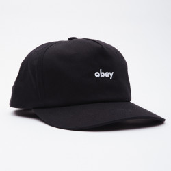 OBEY, Lowercase snapback, Black