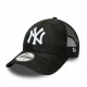 NEW ERA, Home field 9forty trucker neyyan, Blkwhi