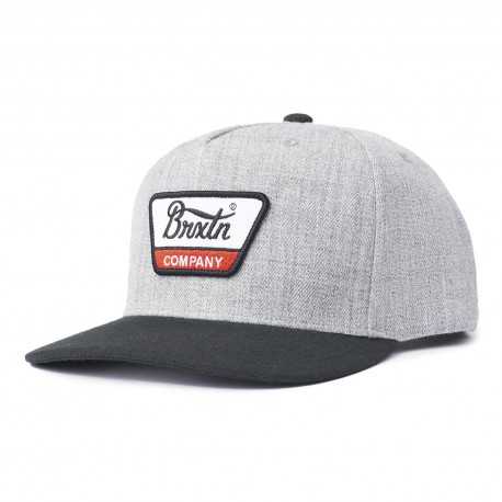 Linwood c mp snapback - Heather grey/black