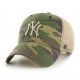 47 BRAND, Cap mlb new york yankees camo branson mvp, Camo