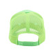 JUST OVER THE TOP, Mek casquette mesh, Vert fluo