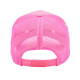 JUST OVER THE TOP, Mesh casquette mesh, Rose fluo