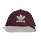 ADIDAS, Baseball classic cap trefoil, Maroon/white