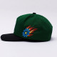 OBEY, Lessons 5 panel snapback, Green multi