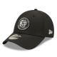 NEW ERA, Black white 9forty bronet, Blk