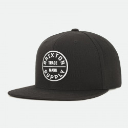 BRIXTON, Oath iii snapback, Black