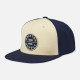 BRIXTON, Oath iii snapback, Washed navy/safari