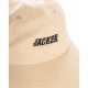 JACKER, Team logo cap, Beige