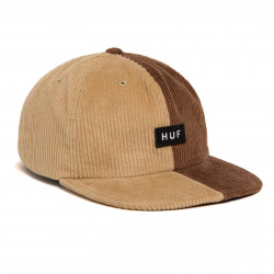 HUF, Cap marina cord 6 panel hat, Brown