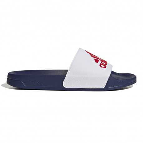 Adilette shower - Ftwwht/betsca/vicblu