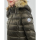 JUST OVER THE TOP, Luxe ml capuche grand froid, Kaki