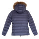 JUST OVER THE TOP, Luxe ml capuche grand froid, Bleu jeans