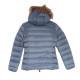JUST OVER THE TOP, Luxe ml capuche grand froid, Bleu delave