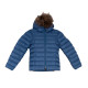 JUST OVER THE TOP, Opale ml capuche grand froid fille, Bleu