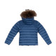 JUST OVER THE TOP, Opale ml capuche grand froid fille, Bleu