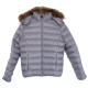 JUST OVER THE TOP, Prestige ml capuche grand froid, Gris