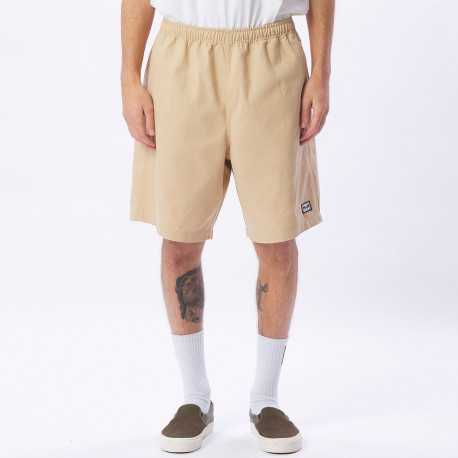 Easy relaxed twill short - Irish cream