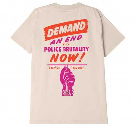 Obey end police brutality - Cream