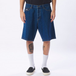 OBEY, Bigwig baggy denim short, Stonewash indigo