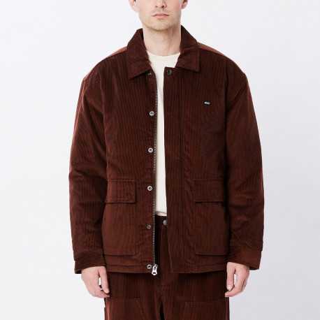 Rico cord jacket - Sepia