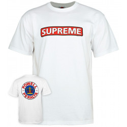 POWELL PERALTA, T-shirt supreme, White