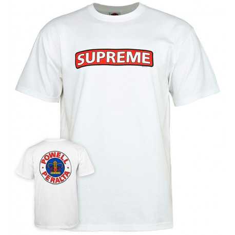 T-shirt supreme - White