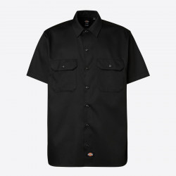 DICKIES, Work shirt ss rec, Black