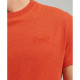 SUPERDRY, Vintage logo emb, Bright orange marl