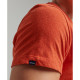 SUPERDRY, Vintage logo emb, Bright orange marl