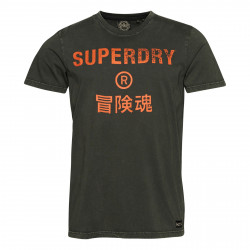 SUPERDRY, Vintage corp logo, Vintage black