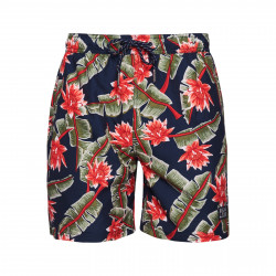 SUPERDRY, Vintage hawaiian swimshort, Banana leaf navy