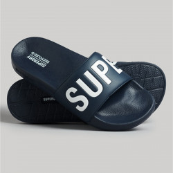 SUPERDRY, Code core vegan pool, Deep navy/optic