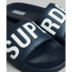 SUPERDRY, Code core vegan pool, Deep navy/optic