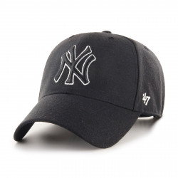 47 BRAND, Cap mlb new york yankees mvp snapback, Black5