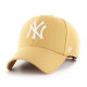 47 BRAND, Cap mlb new york yankees mvp snapback, Light tan