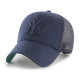 47 BRAND, Cap mlb new york yankees branson mvp, Navy1