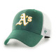 47 BRAND, Cap mlb oakland athletics branson mvp, Dark green