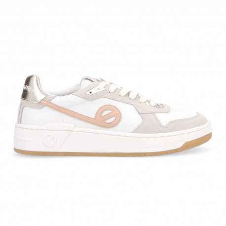 Kelly sneaker - White/dove/pink