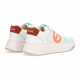 NO NAME, Bridget sneaker, White/fluo orange