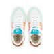 NO NAME, Bridget sneaker, White/fluo orange