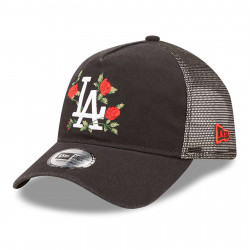 NEW ERA, Flower trucker losdod, Blk