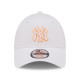 NEW ERA, Neon outline 9forty neyyan, Whiorg