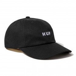 HUF, Cap set og cv 6 panel hat, Black
