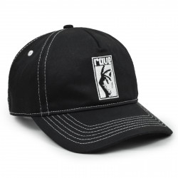 RAVE, Snap contrast trucker cap, Black