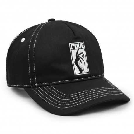 Snap contrast trucker cap - Black